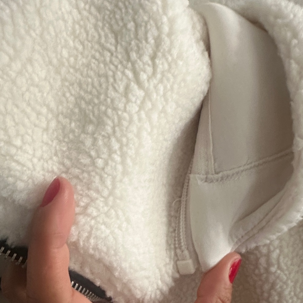 YPB Cream Teddy Jacket for Women - Picture 8 of 12